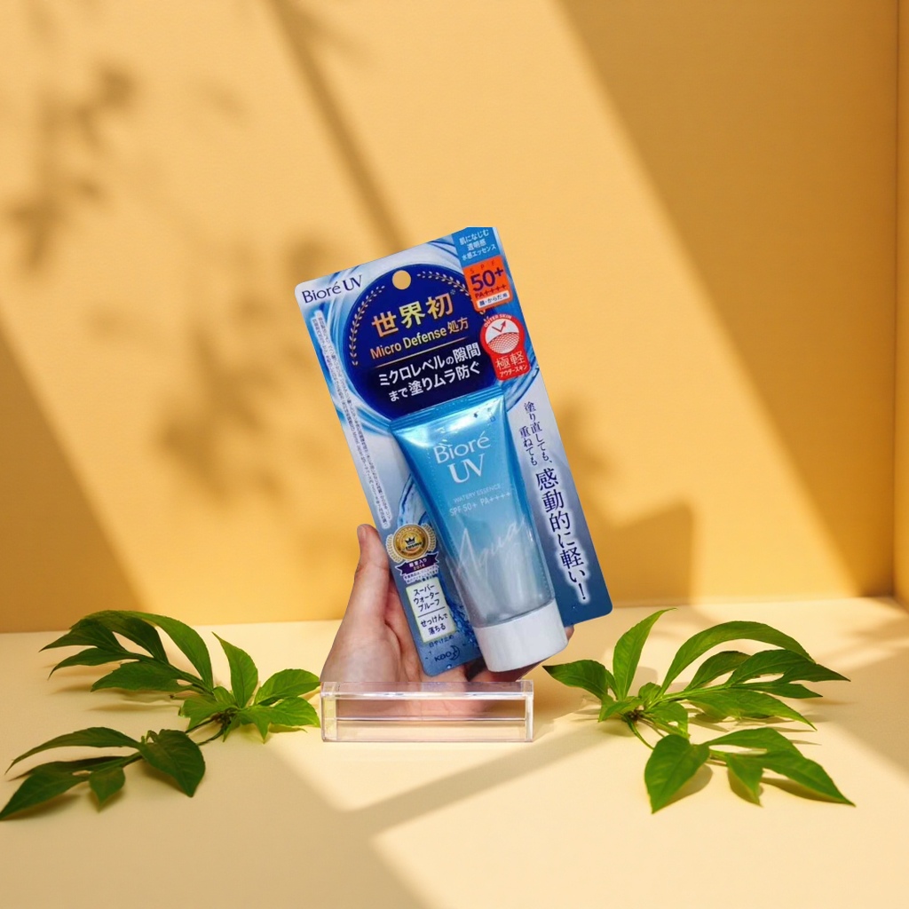 日本隔离防晒霜保湿防晒乳防水spf50++++清爽不油腻防紫外线50ml 