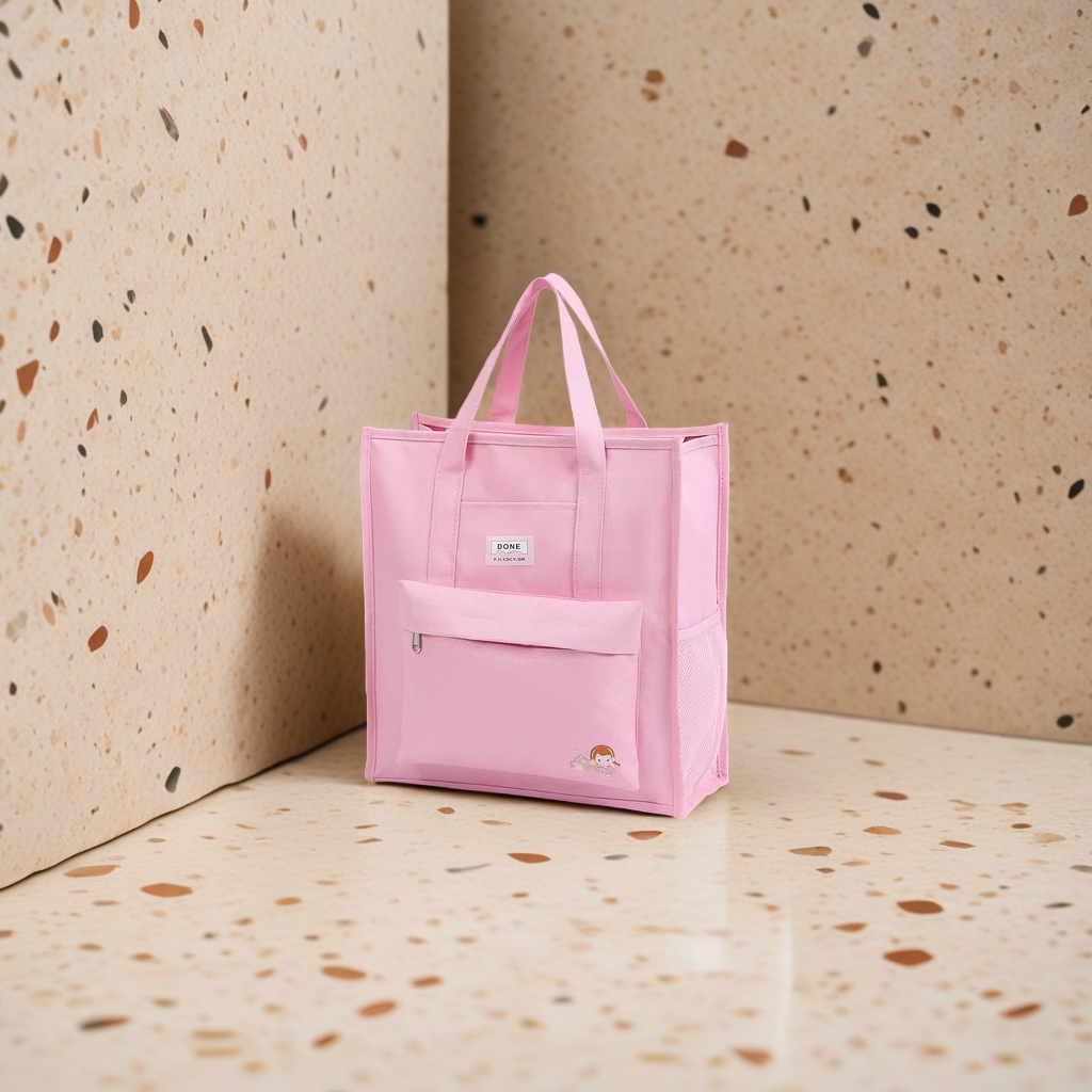 Frosted PVC gift handbag, large-capacity business packaging bag, suitable for home and office use Application Scenario
