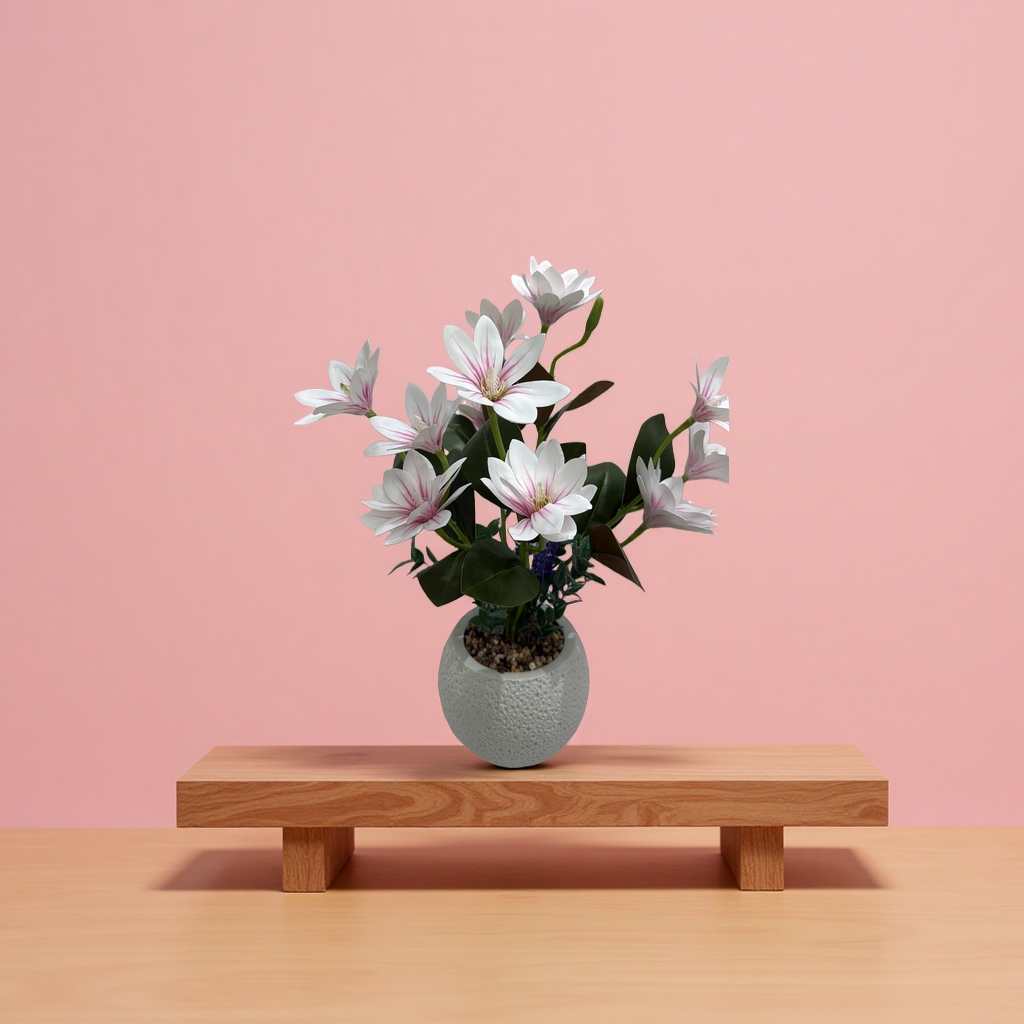 Artificial potted plants, indoor decorative green plants, artificial green plant potted plants, home ornaments details Picture