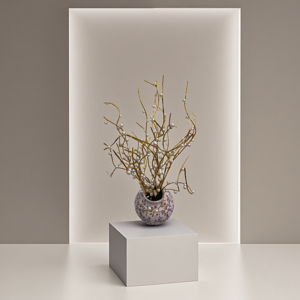 Artificial potted plants, indoor decoration green plants, artificial flower ornaments, home beautification green plant bonsai Application Scenario