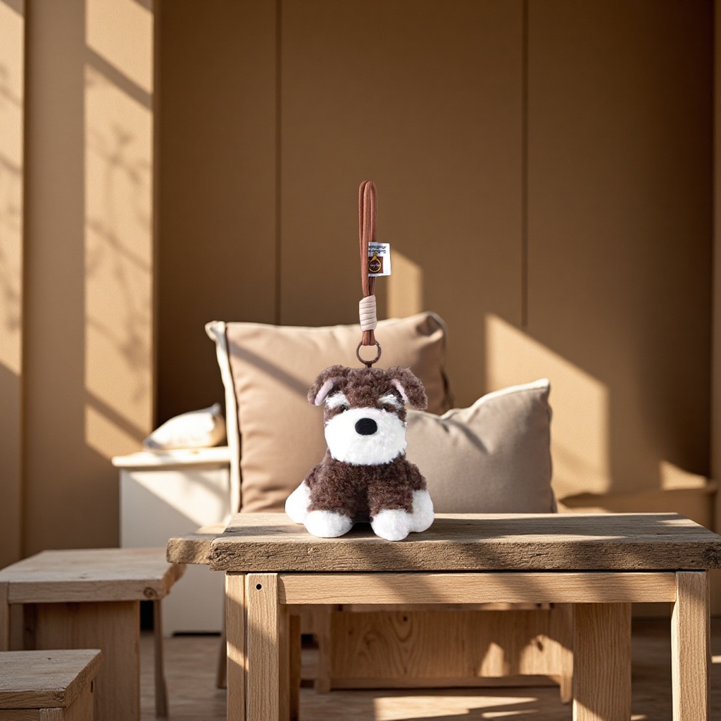 "Love the genuine Little White Rabbit plush toy, Xigadi Schnauzer plush doll, couple children's birthday gift. Specification image