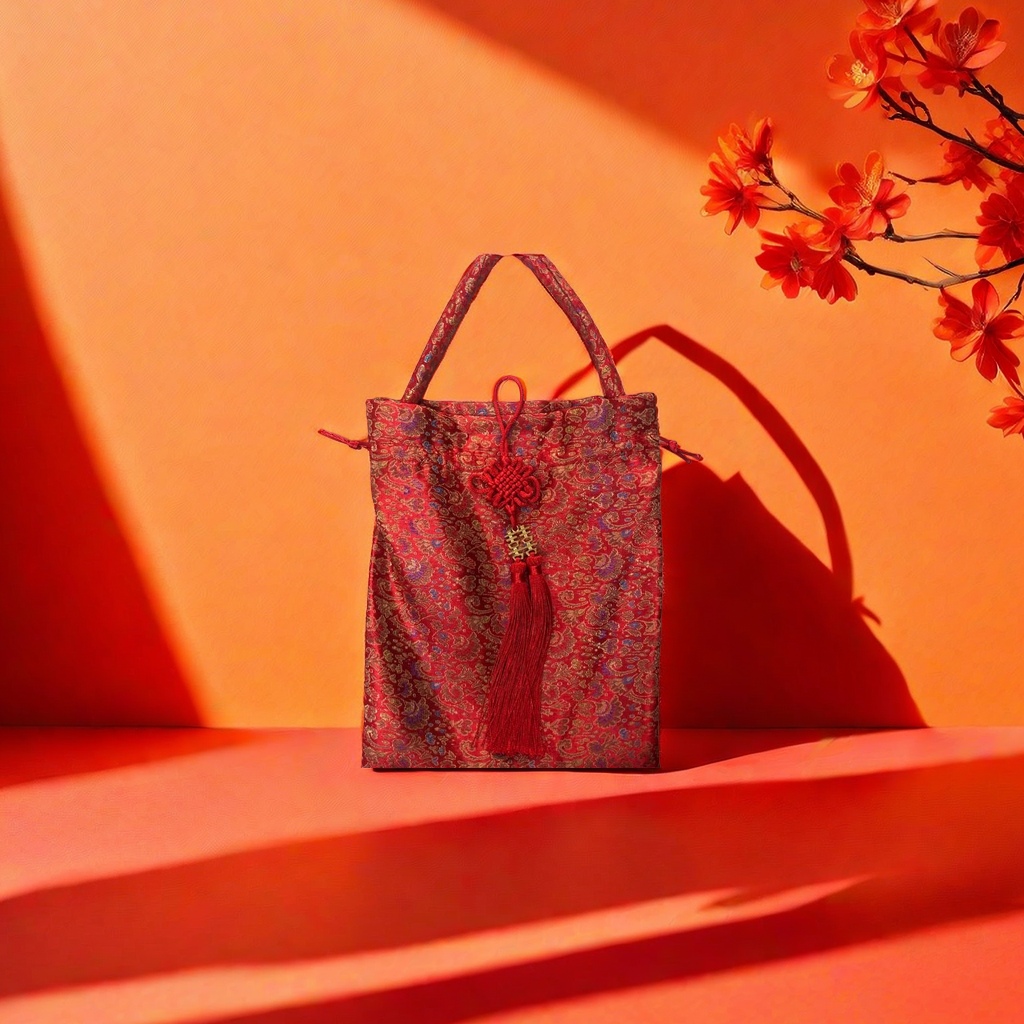 Festive red gift bags for home use, specially designed for giving as gifts during festivals