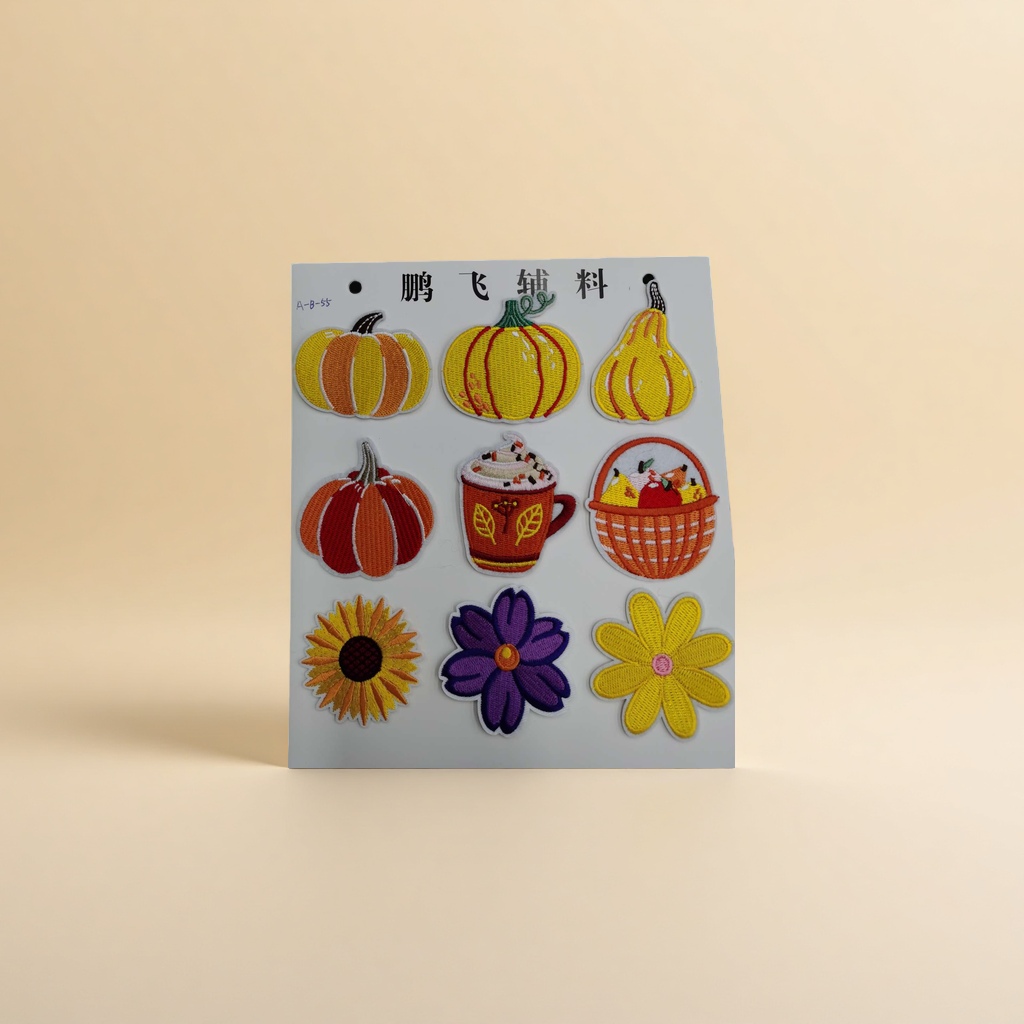 Patchwork, magic self-adhesive, embroidery, plush patch, patchwork, embroidery Application Scenario