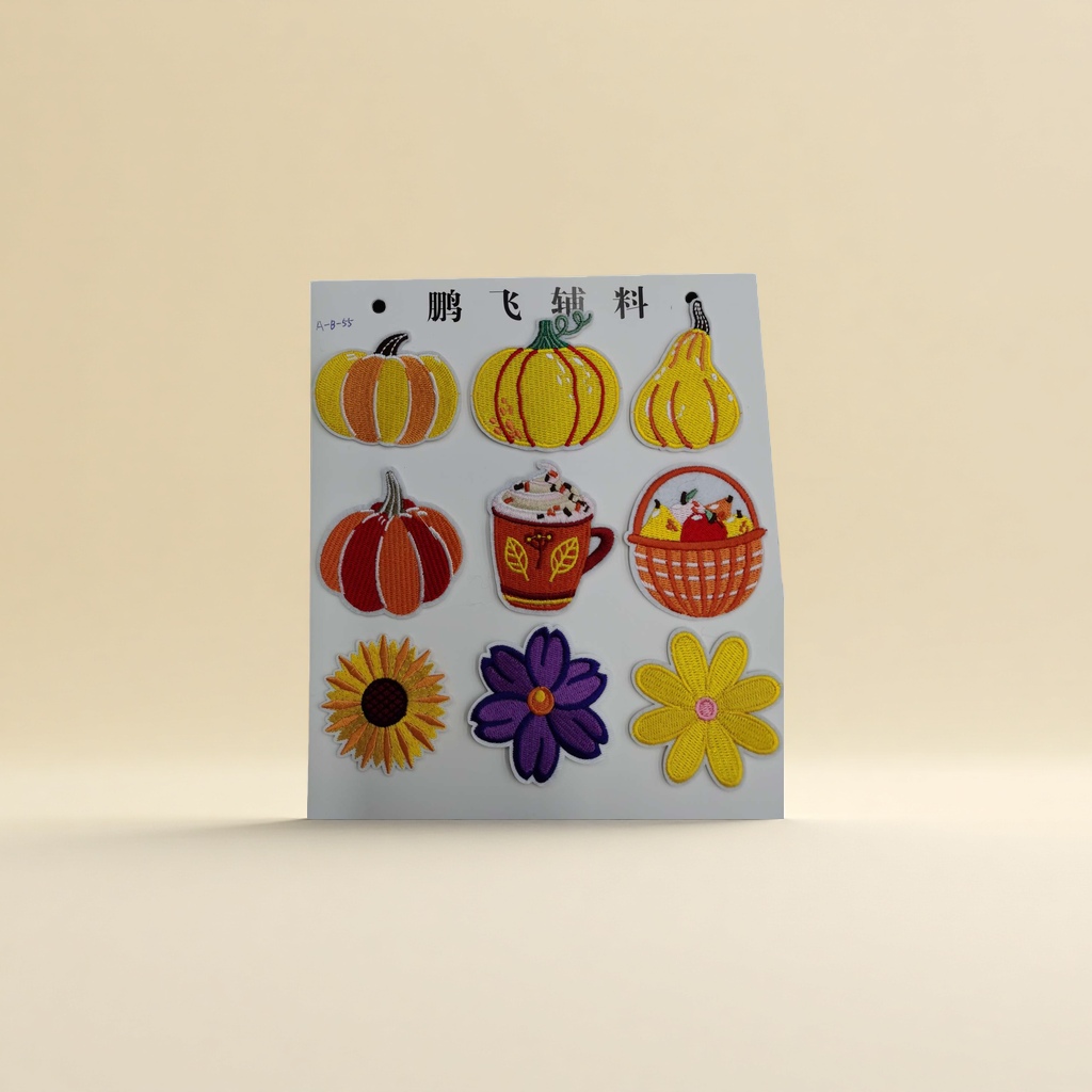Patchwork, magic self-adhesive, embroidery, plush patch, patchwork, embroidery Specification image