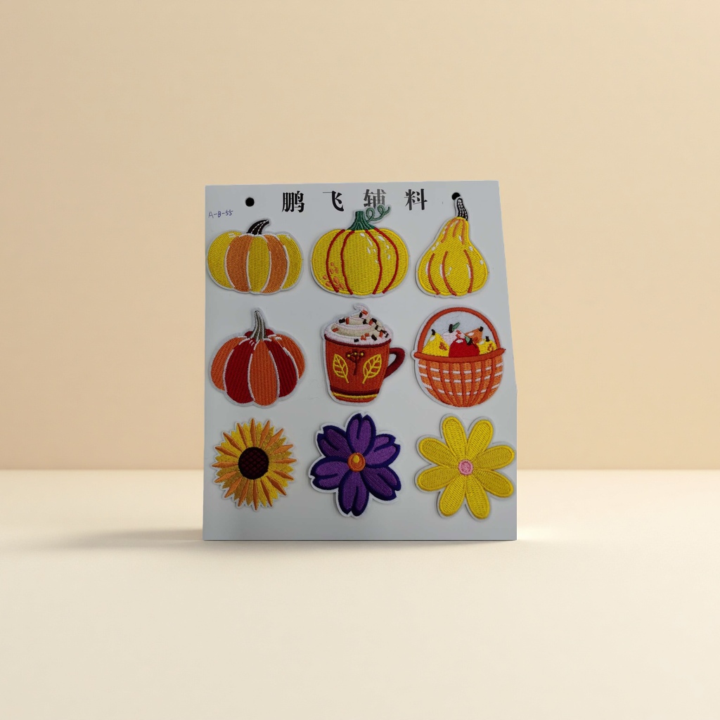 Patchwork, magic self-adhesive, embroidery, plush patch, patchwork, embroidery