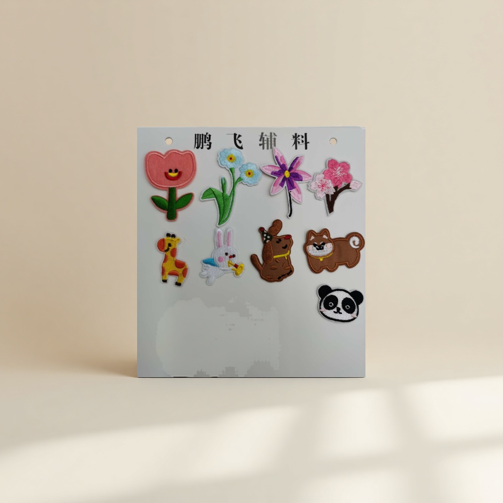 Patchwork, magic self-adhesive fabric, embroidery patch, plush patch patch Specification image