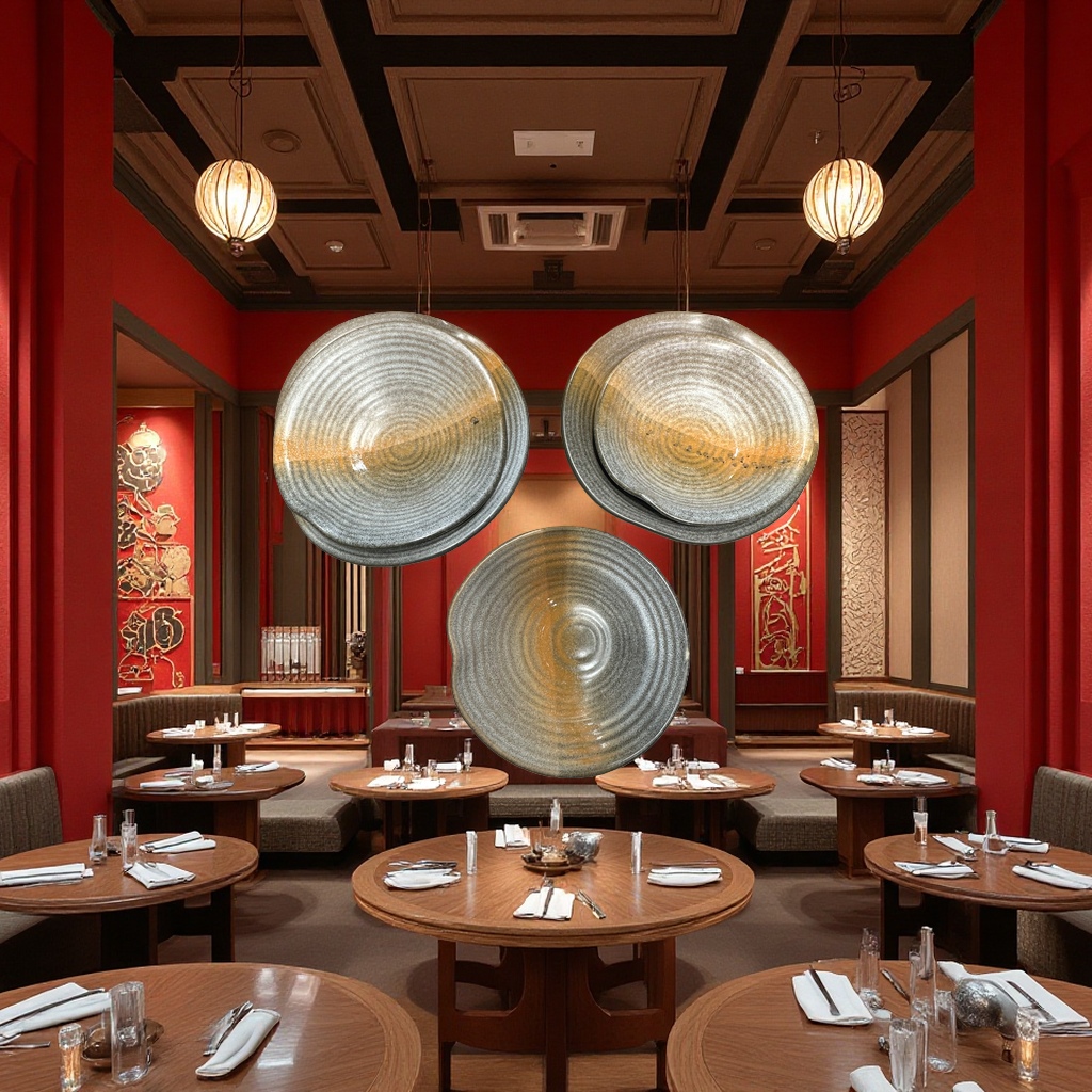 Retro-style irregular-shaped ceramic plates and bowls for hotel restaurants in 2026 Application Scenario