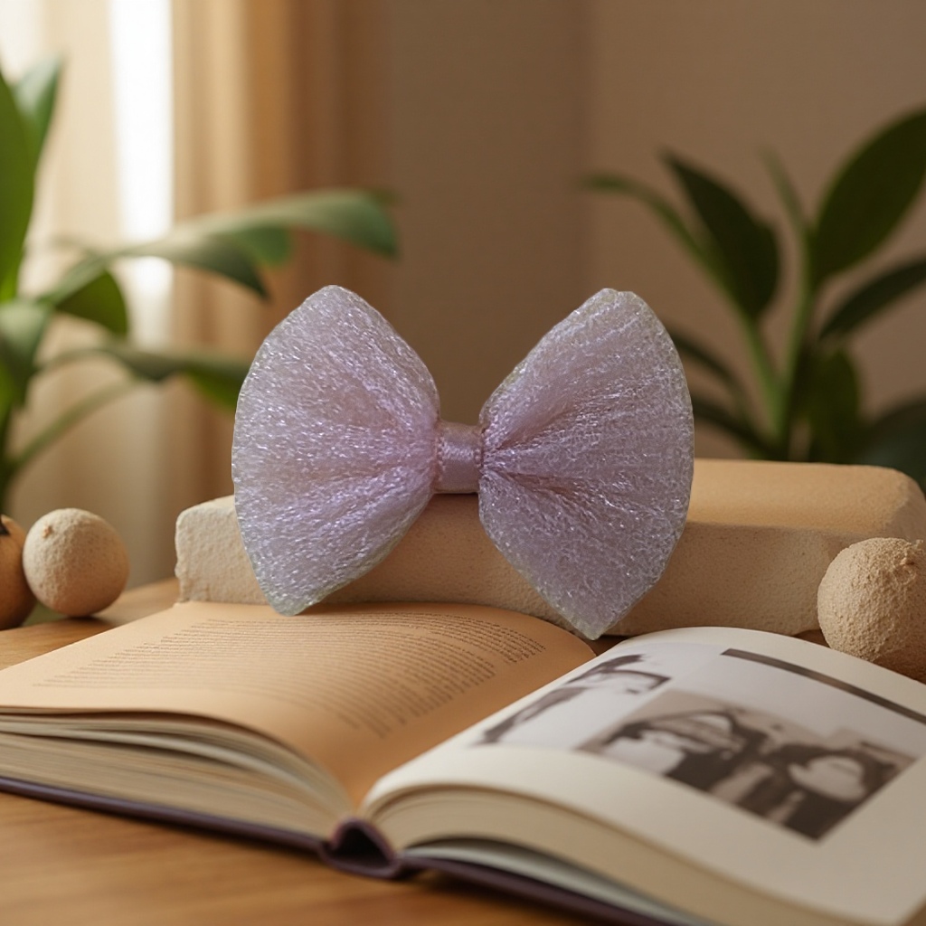 Bow hair accessory, cute and sweet for girls, fashionable hair tie, hair band for girls Specification image