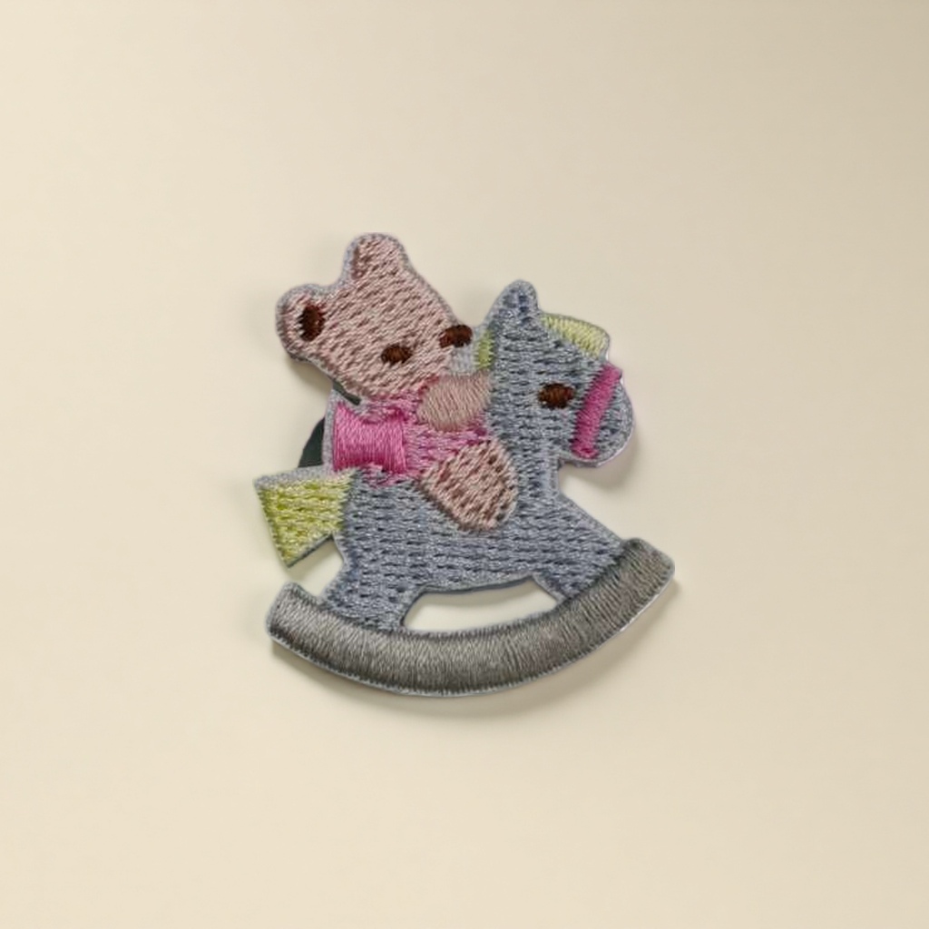 Patchwork, magic self-adhesive fabric, embroidery patch, plush patch, patchwork patch, embroidery patch details Picture