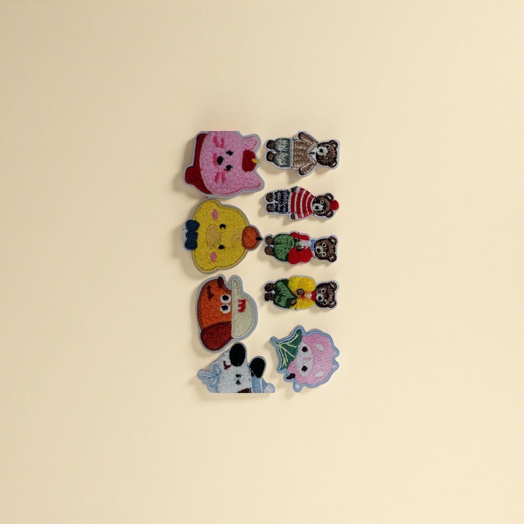 The Baitai cloth, magic self-adhesive cloth, embroidery patch, plush patch, waterproof and anti-slip patch, firmly adhered, soft and sewn Application Scenario
