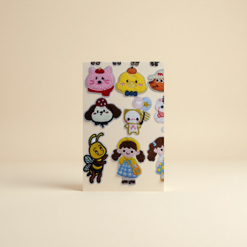 Patchwork, magic self-adhesive fabric, textile accessories, embroidery patches, plush patches, patchwork, embroidery