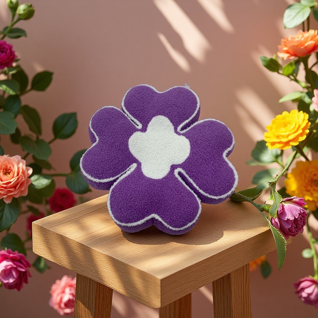 Four-leaf Clover car seat cushion, anti-slip, breathable, thickened seat cushion, driver's seat cushion, home office chair cushion 115715922 Specification image