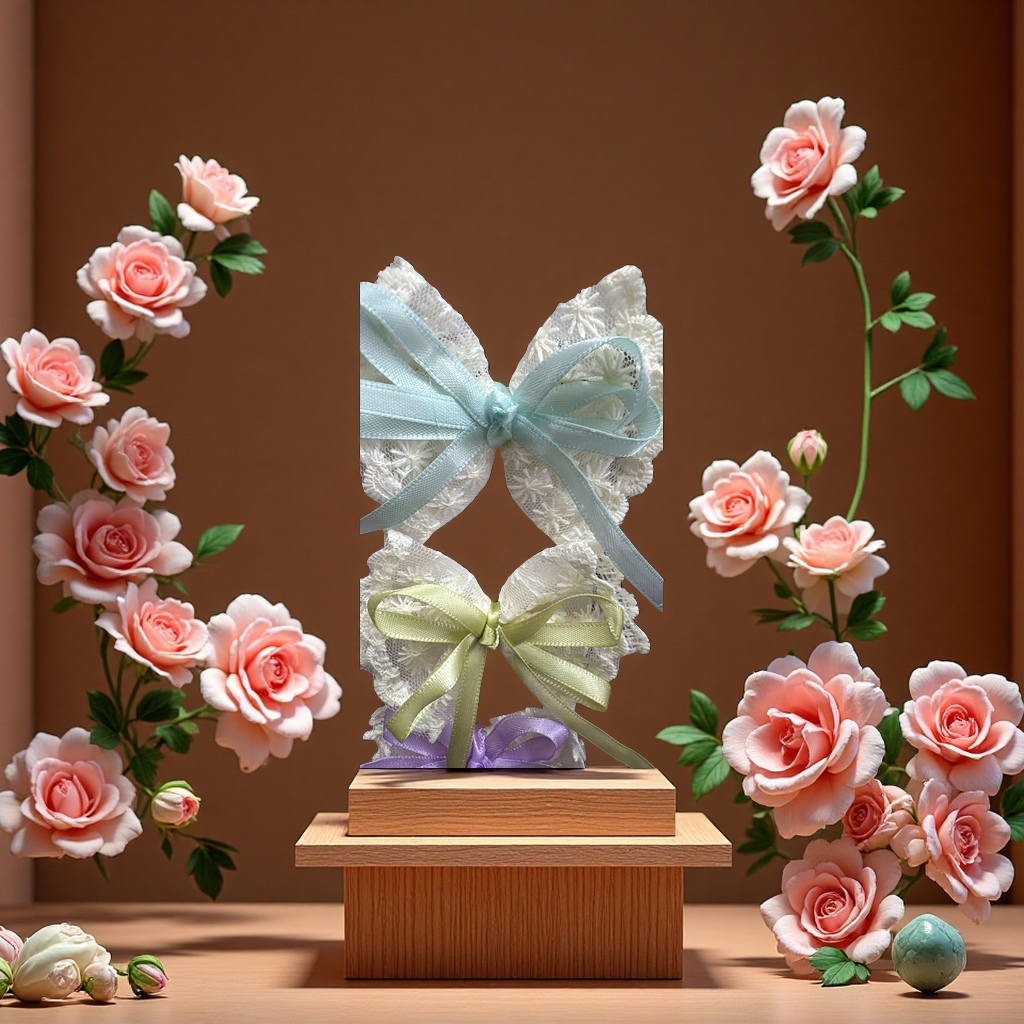 Fashionable bow hair accessories, cute little bow hair clips, universal children's hair accessories