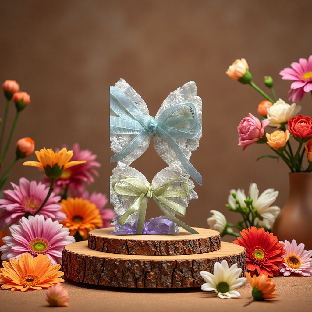 Fashionable bow hair accessories, cute little bow hair clips, universal children's hair accessories Application Scenario