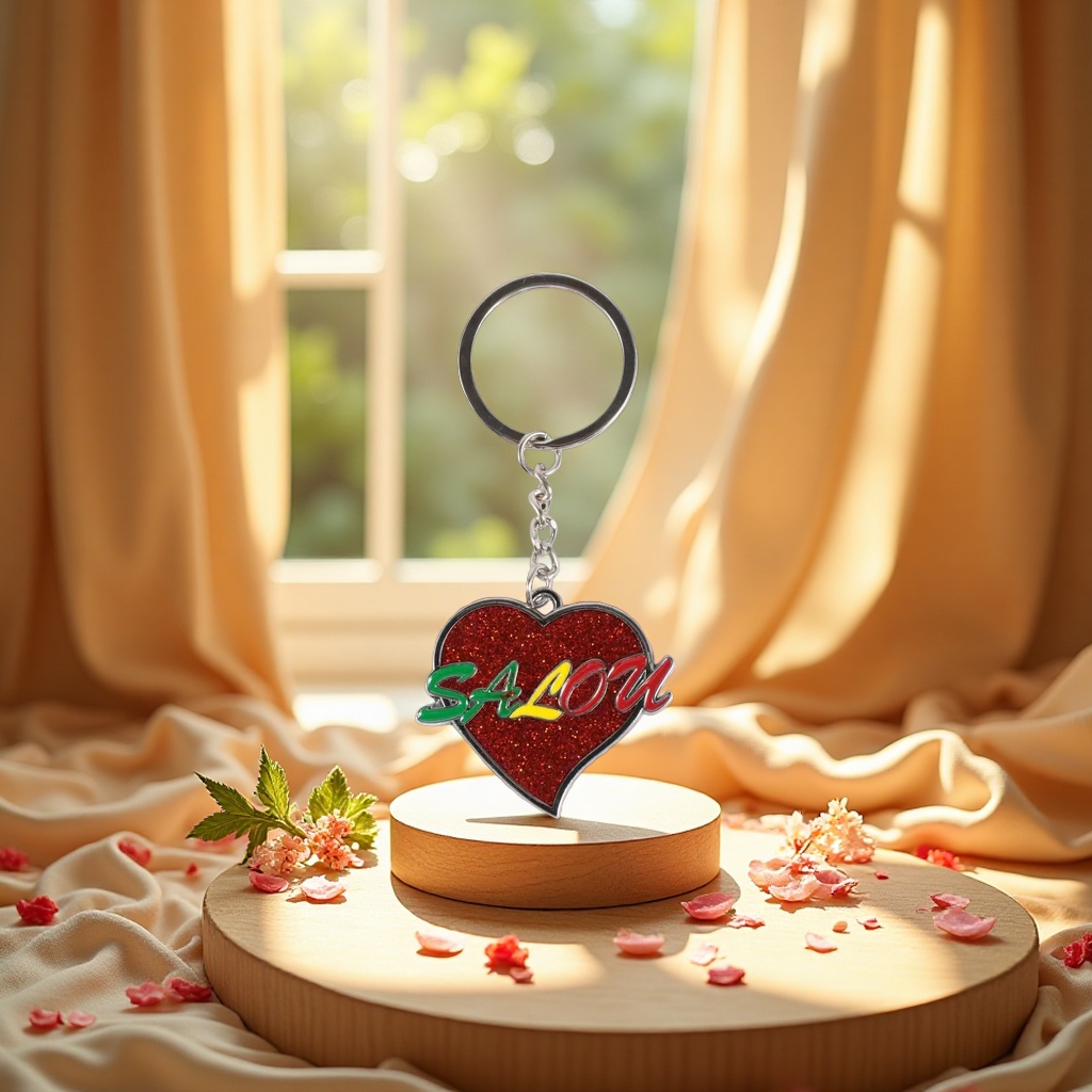 Sandgold genuine leather multi-functional keychain pendant key chain Specification image