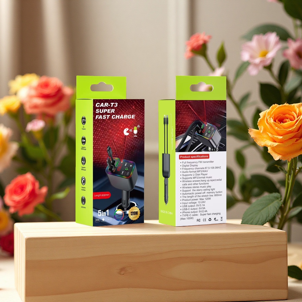 Starlight Lamp Car Fast Charging 20W dual-port Charger, car mobile phone charger, Fast Charger 121416496 Application Scenario