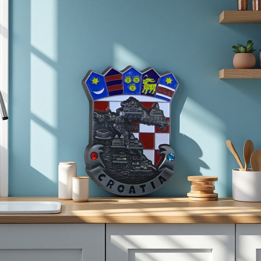 Resin simulation food Miao ethnic refrigerator magnetic stickers for preservation and anti-shedding, cute decoration