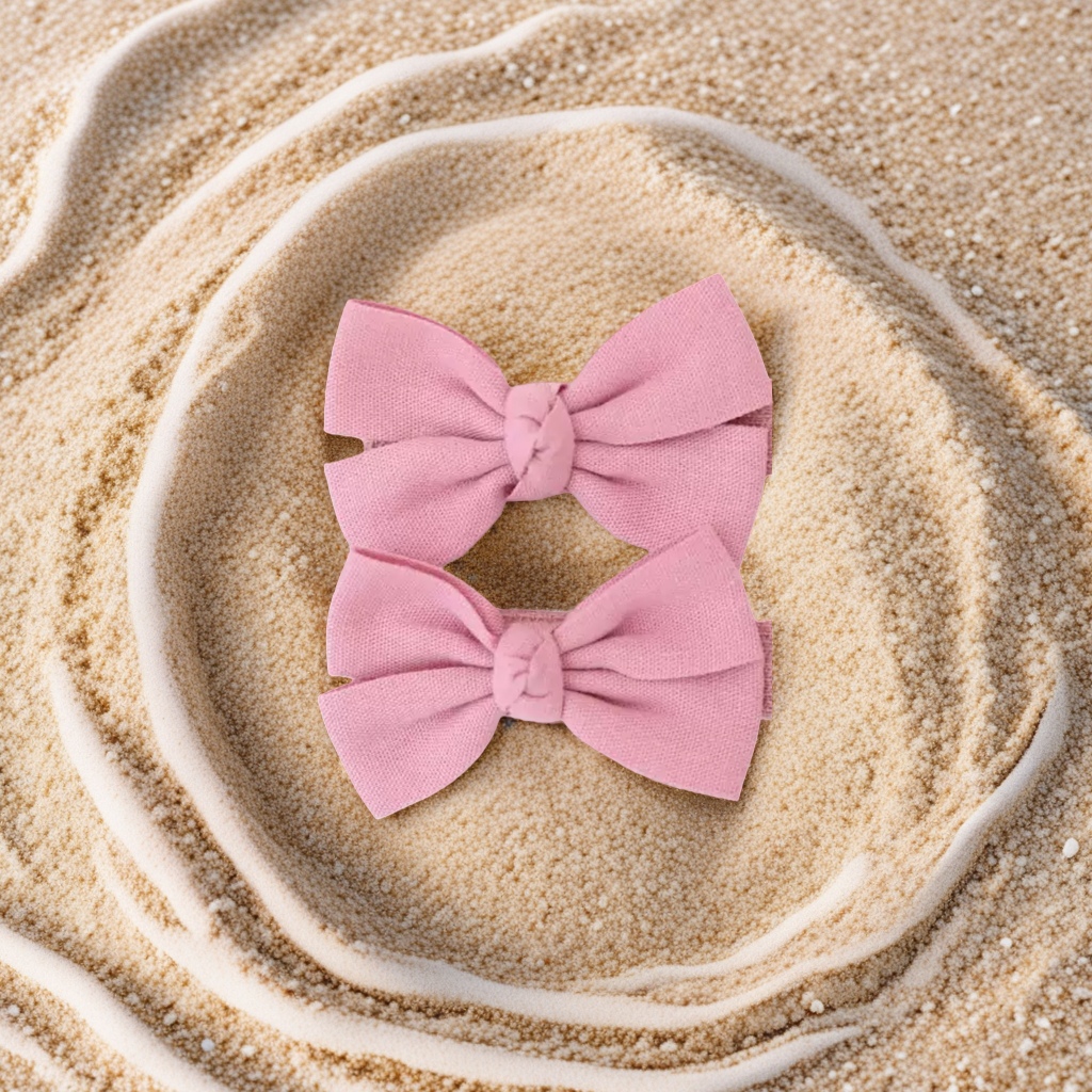 Double-layer bow hair accessory, cute female hair rope, fashionable hair band, sweet decoration details Picture