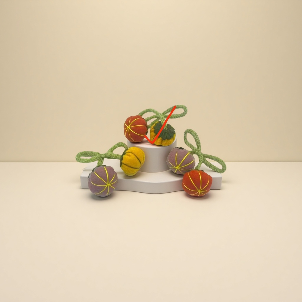 The universal pumpkin accessory is suitable for autumn decorative items and simple style home furnishings Application Scenario