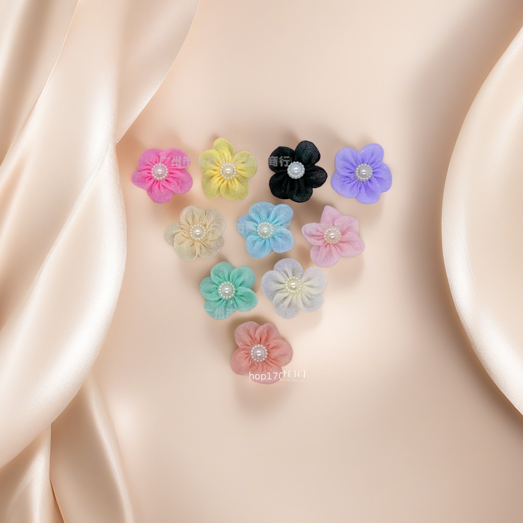 五瓣花饰品配件，服装袜子辅料