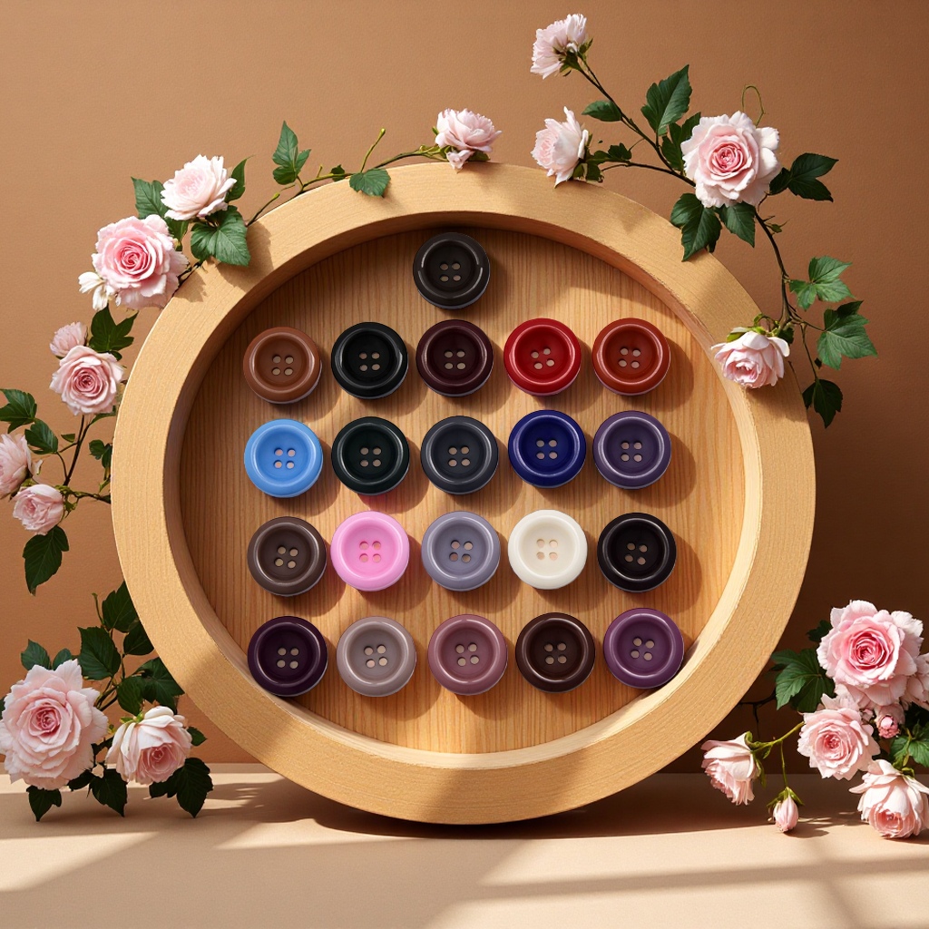 纽扣树脂可爱小纽扣时尚装饰配件