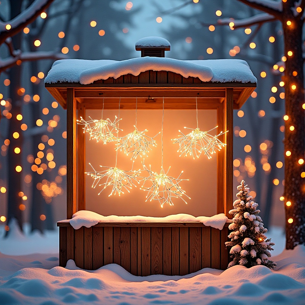 Fireworks curtain lights, 5 hanging 500 lights details Picture