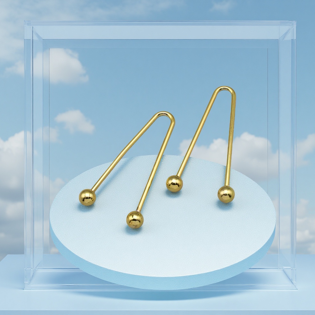 New non-magnetic adjustable buckle, alloy heart-shaped connecting buckle, swimwear accessories, electroplated underwear accessories, clothing accessories wholesale Specification image