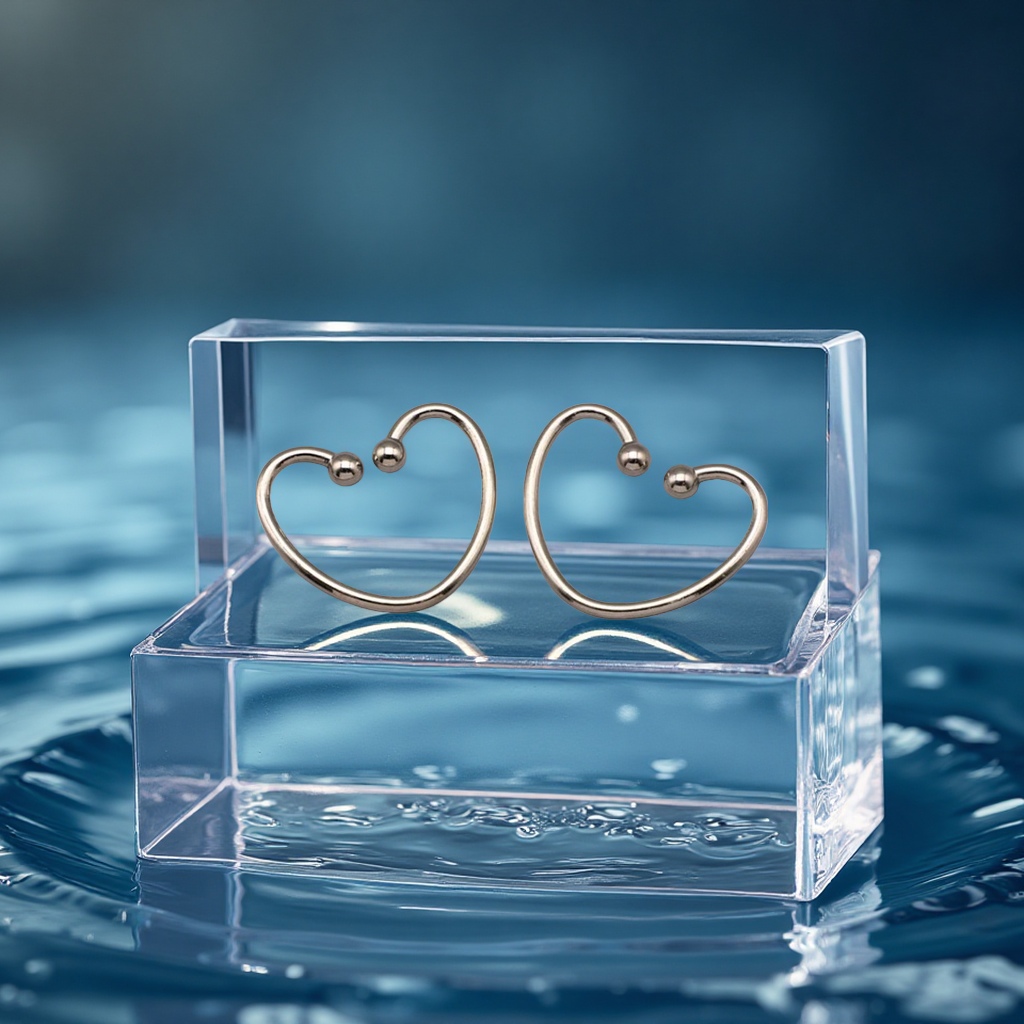 New alloy heart-shaped connecting buckle for swimwear accessories and electroplated non-magnetic adjustable buckle for underwear accessories from Jindian Clothing Accessories Application Scenario