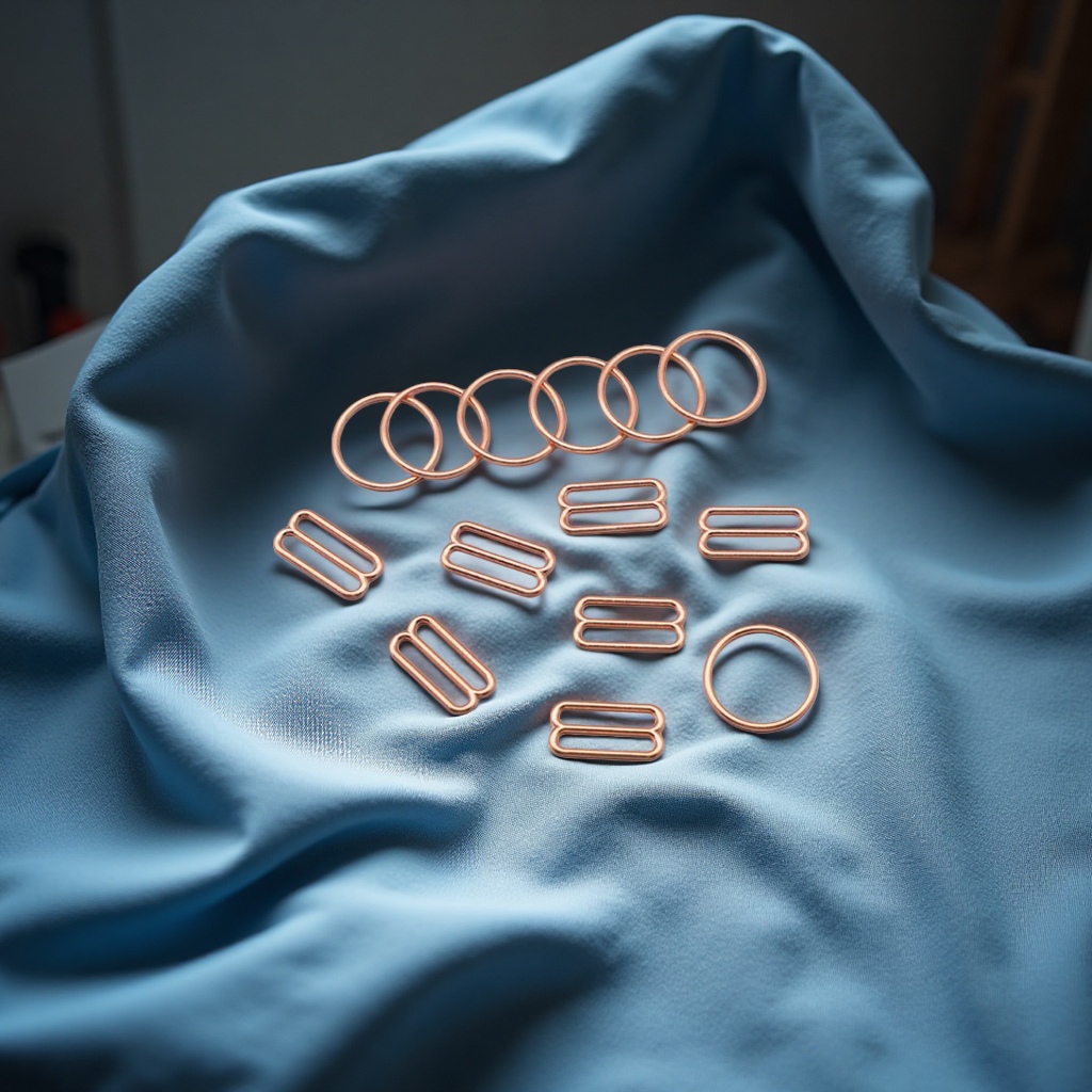 金典加厚089字扣金属内衣调节合金肩带扣文胸泳装