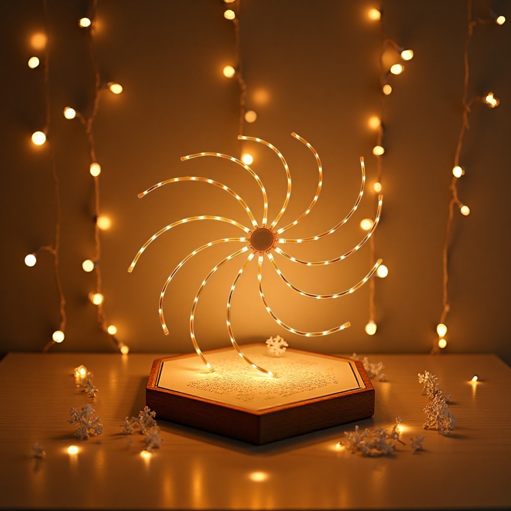 Bagua Windmill, 70 cm, Christmas decorative light Specification image