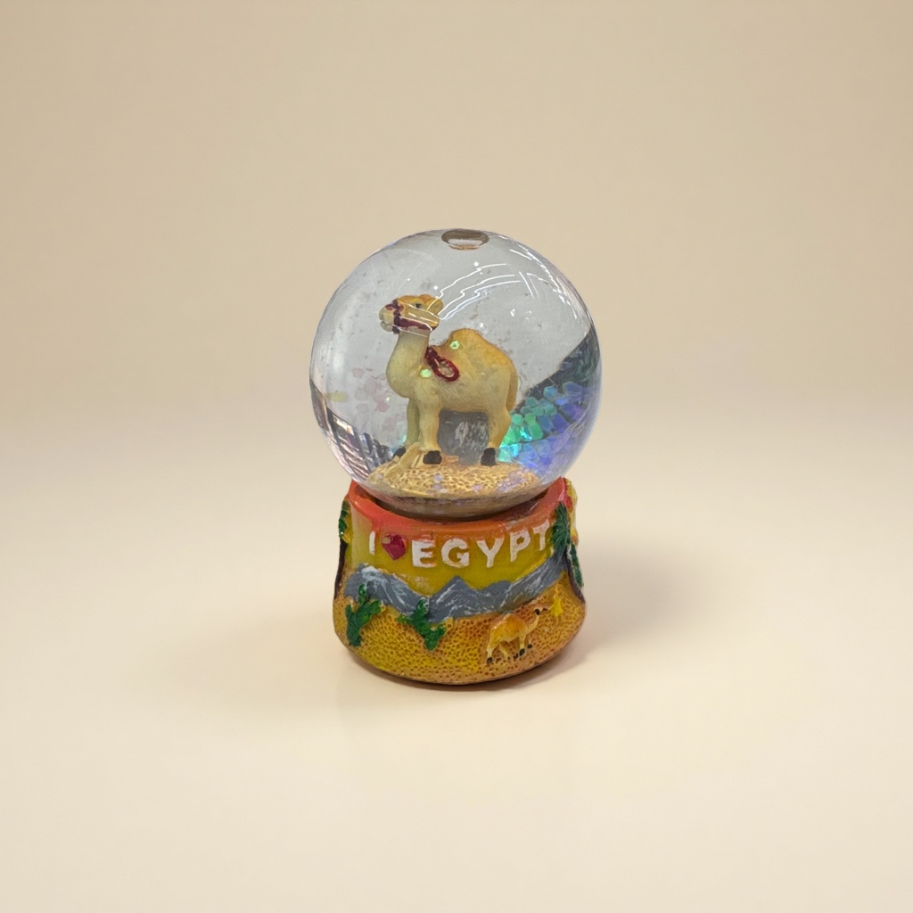 Resin crystal ball ornaments, living room table decorations, tourist souvenirs, resin handicrafts