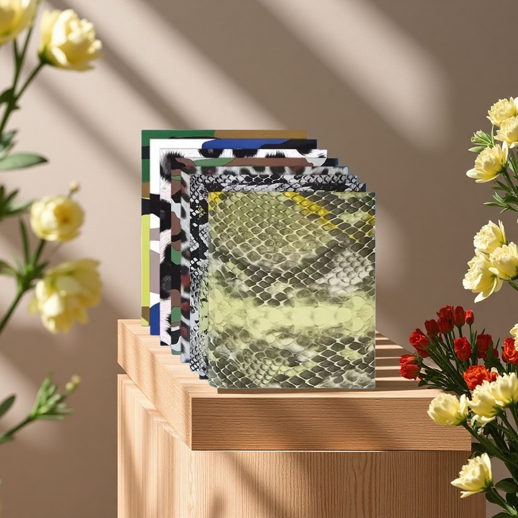 Snake-patterned slice personalized engraved mobile phone film anti-drop high-definition protective film details Picture