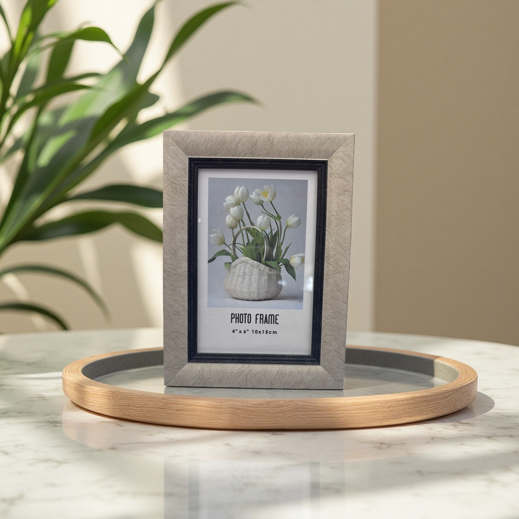 Imitation marble home decoration photo frame ornaments are simple and artistic decorative items Application Scenario