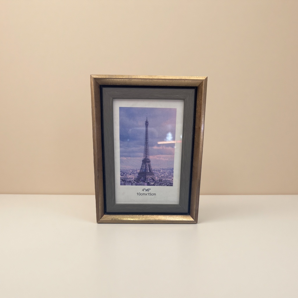 Metal-like home decoration photo frame living room craft ornaments
