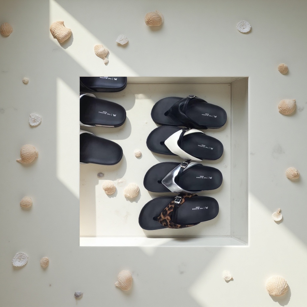 Summer flip-flops are comfortable and versatile, a bestseller in Europe and America Specification image