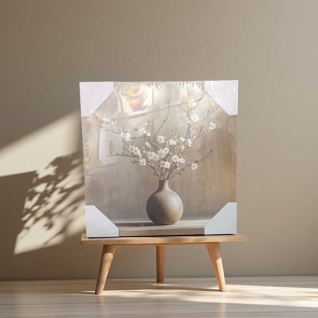 装饰画，花瓶装饰工艺品，画框细节图