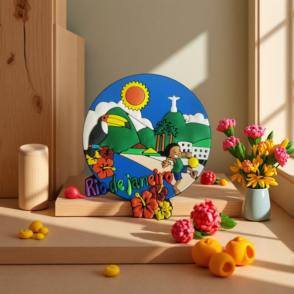 Customized PVC soft rubber fridge magnets, custom-made crystal metal magnetic stickers, rubber three-dimensional silicone magnetic stickers, logo fridge magnets based on provided drawings Application Scenario