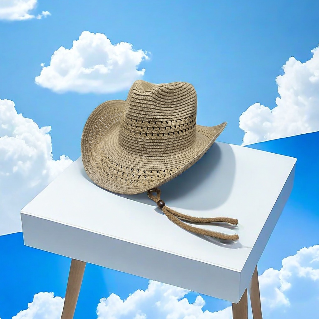 Summer new straw-woven hats, denim series, straw hats, Panama hats, sun protection and shade hats, beach vacation and beach hats, suitable for both men and women, suitable for outdoor travel and hiking pic 3
