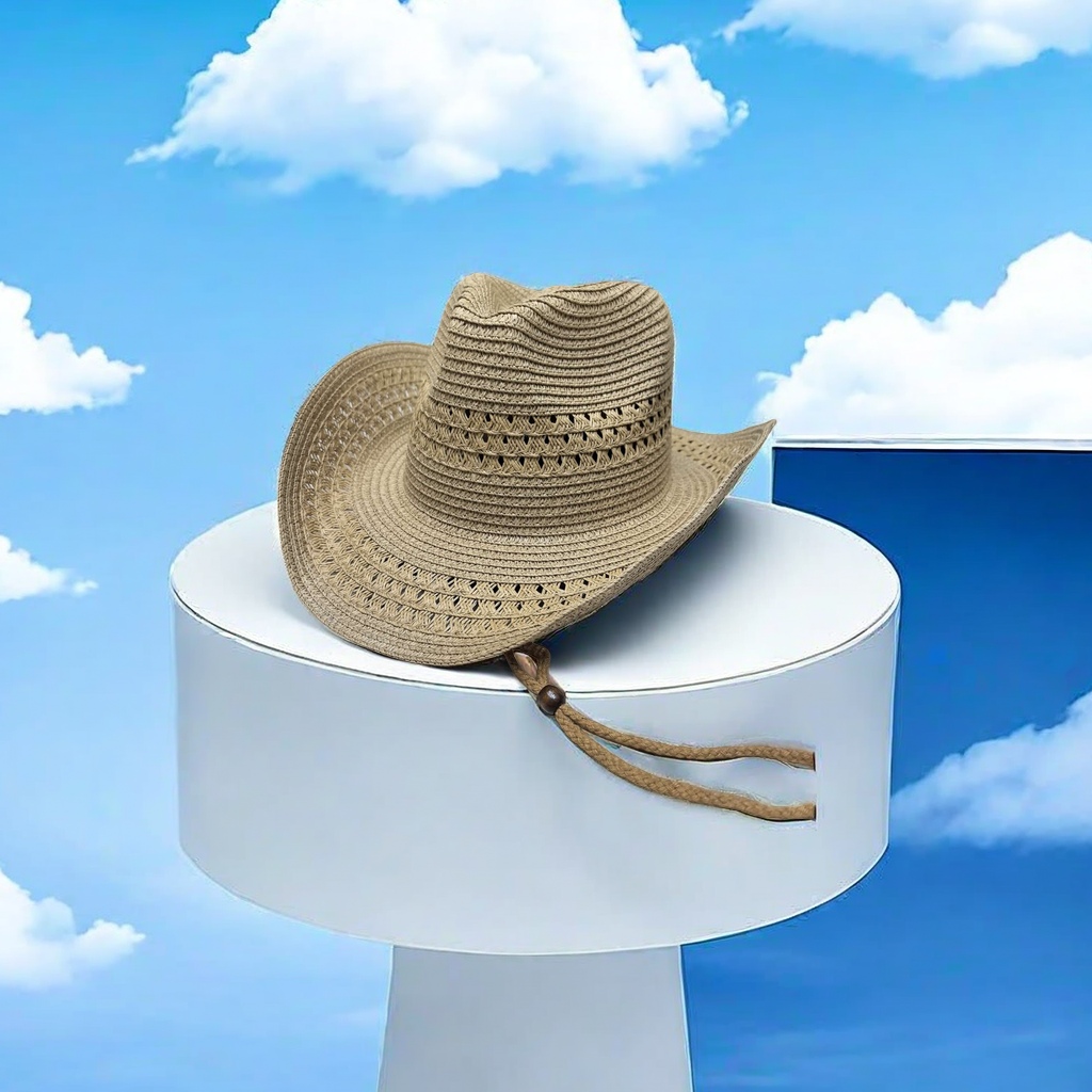 Summer new straw-woven hats, denim series, straw hats, Panama hats, sun protection and shade hats, beach vacation and beach hats, suitable for both men and women, suitable for outdoor travel and hiking pic 4