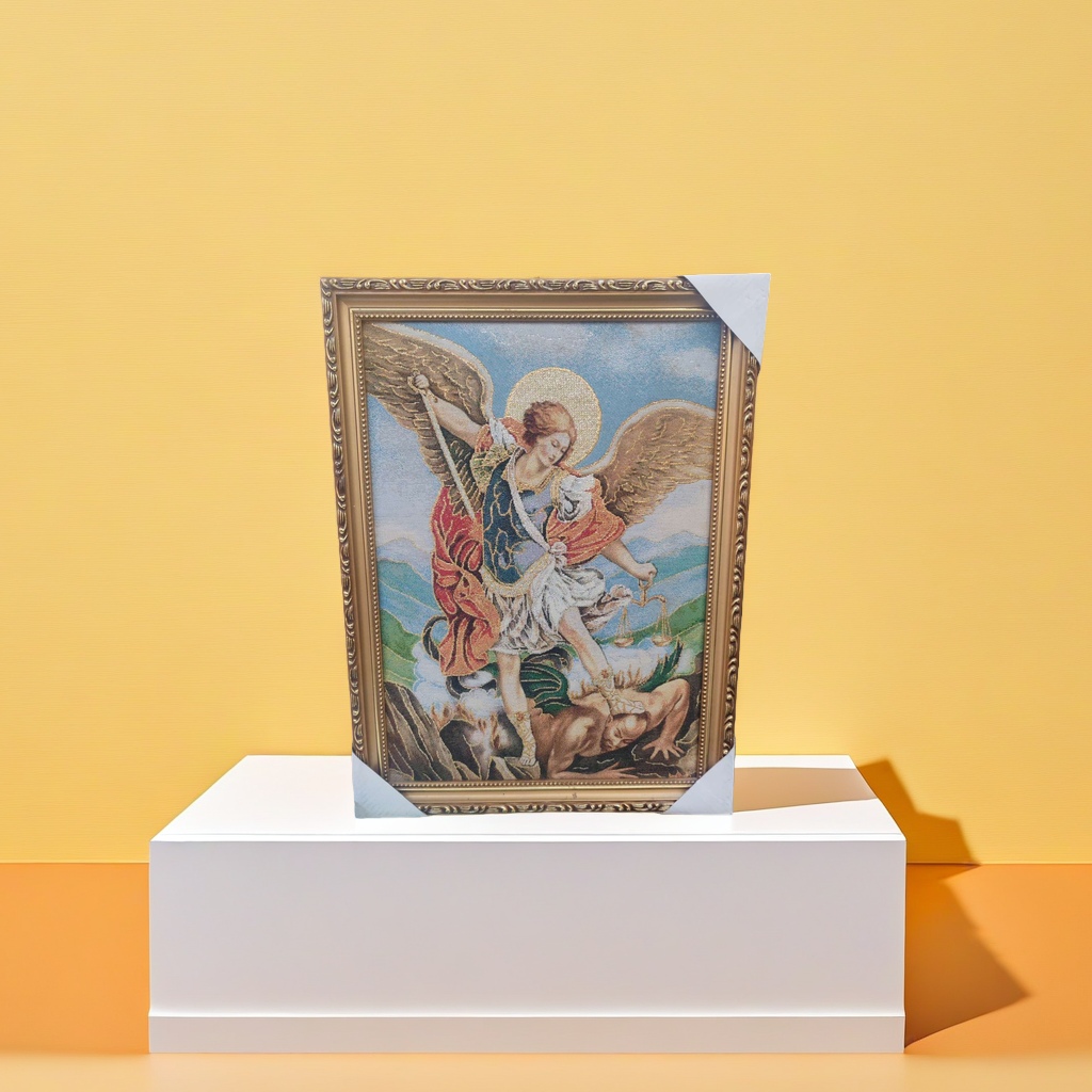 Religious supplies decorative paintings, embroidery craftsmanship, bedroom decorative picture frames, decorative art paintings Specification image