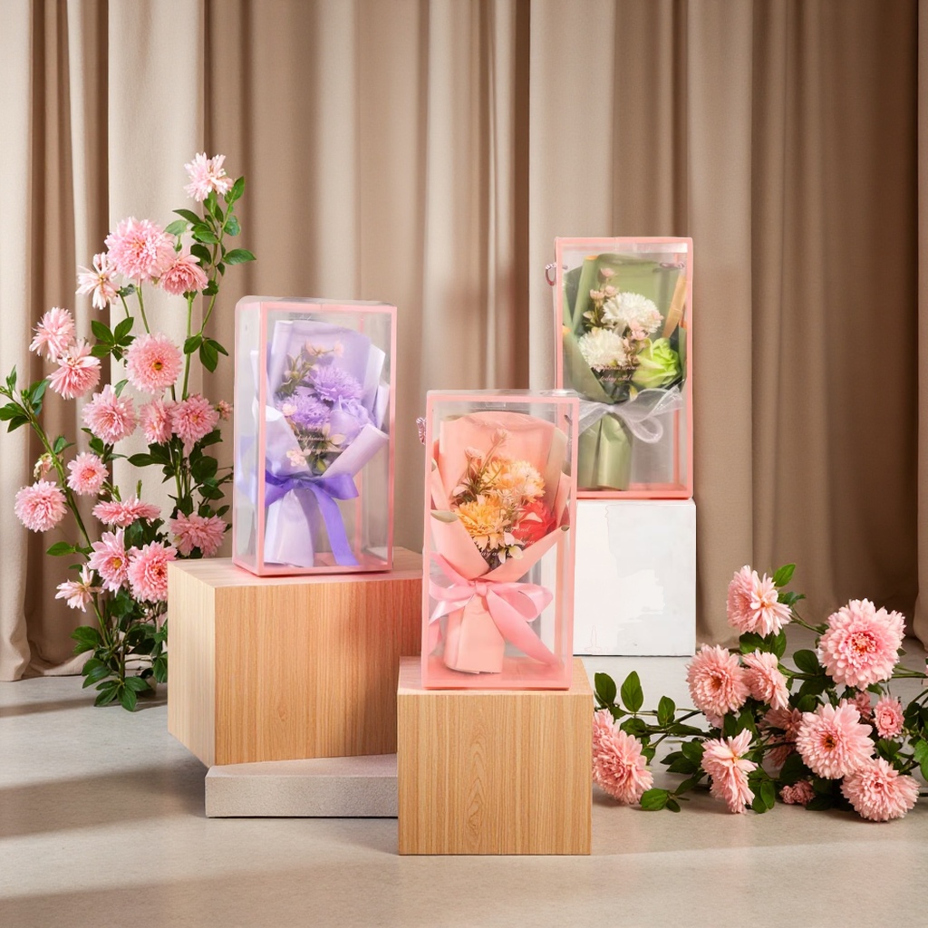 单面花束浪漫花艺鲜花配送定做花束