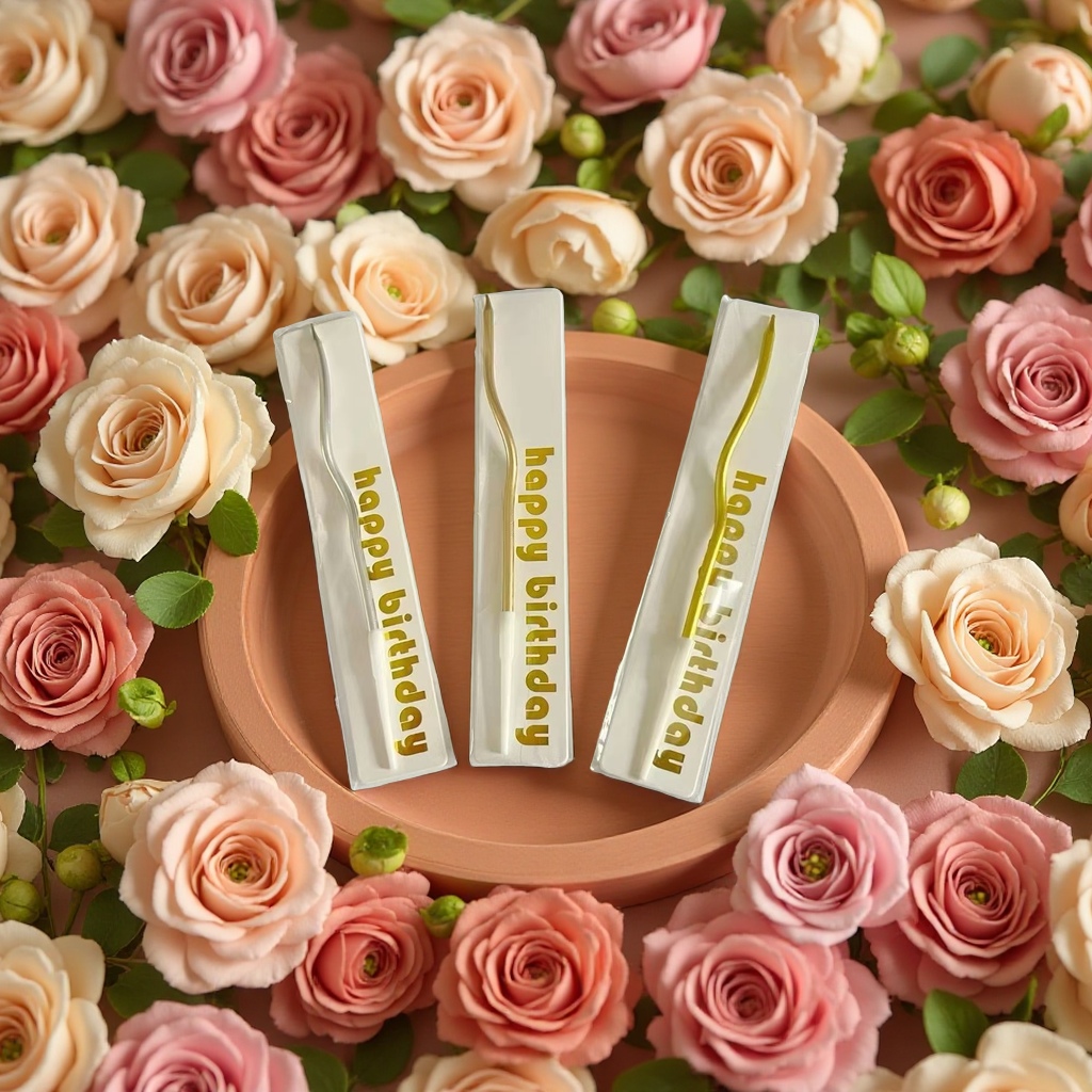 Exquisite birthday candles details Picture