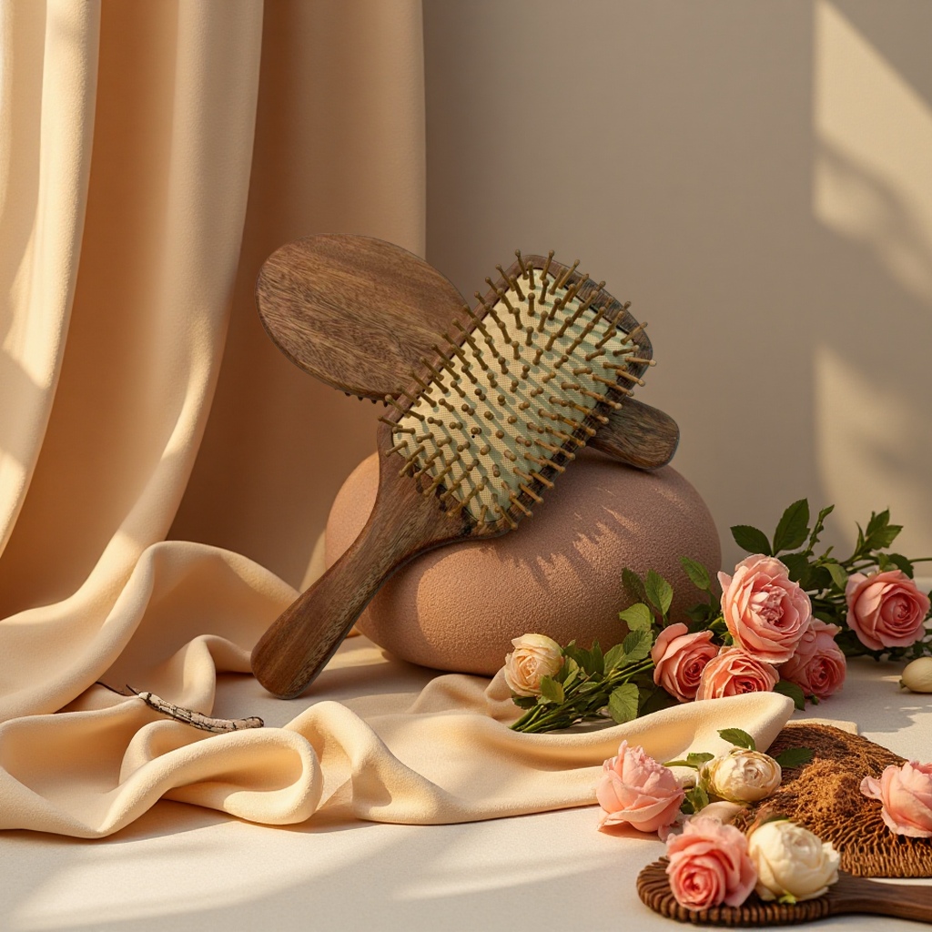 一次性梳子实物图