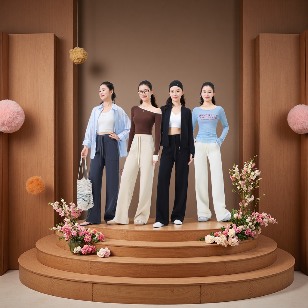休闲裤实物图
