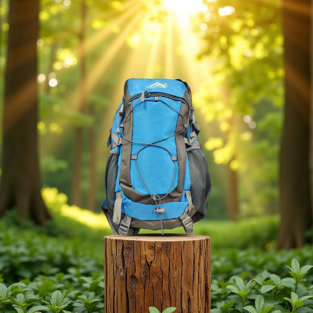 重装徒步户外登山包大容量防泼水背包耐用旅行 backpack