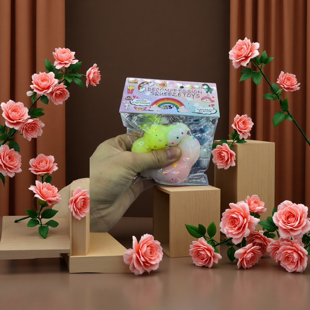 The three-color cat paw pinch and stress-relieving small toy for venting is sold directly by the manufacturer Specification image