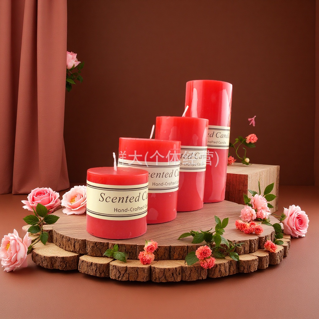 The aromatherapy candles are made of natural plant essential oils, leaving a long-lasting fragrance and creating a warm atmosphere. They are suitable for home and office use