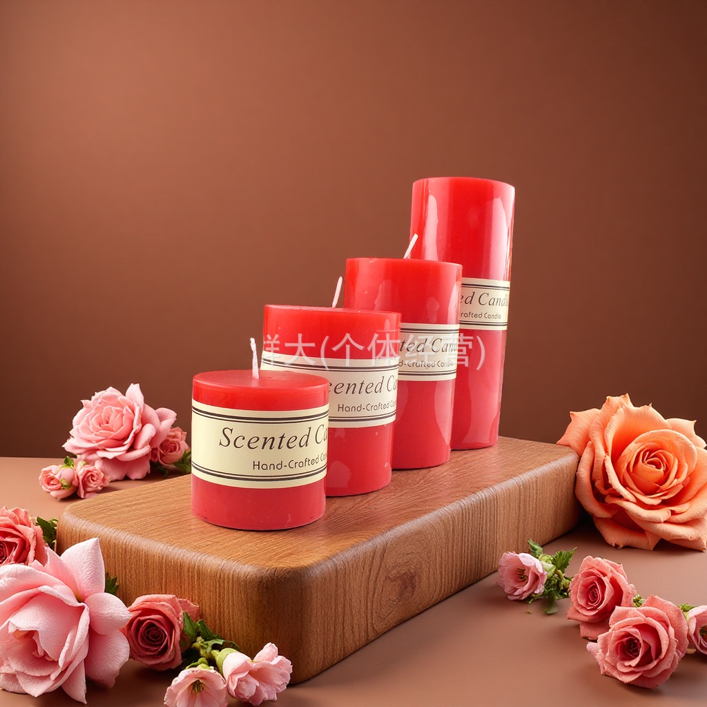 The aromatherapy candles are made of natural plant essential oils, leaving a long-lasting fragrance and creating a warm atmosphere. They are suitable for home and office use Application Scenario