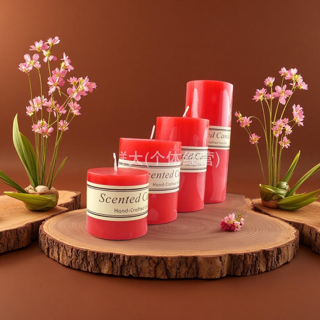 The aromatherapy candles are made of natural plant essential oils, leaving a long-lasting fragrance and creating a warm atmosphere. They are suitable for home and office use details Picture