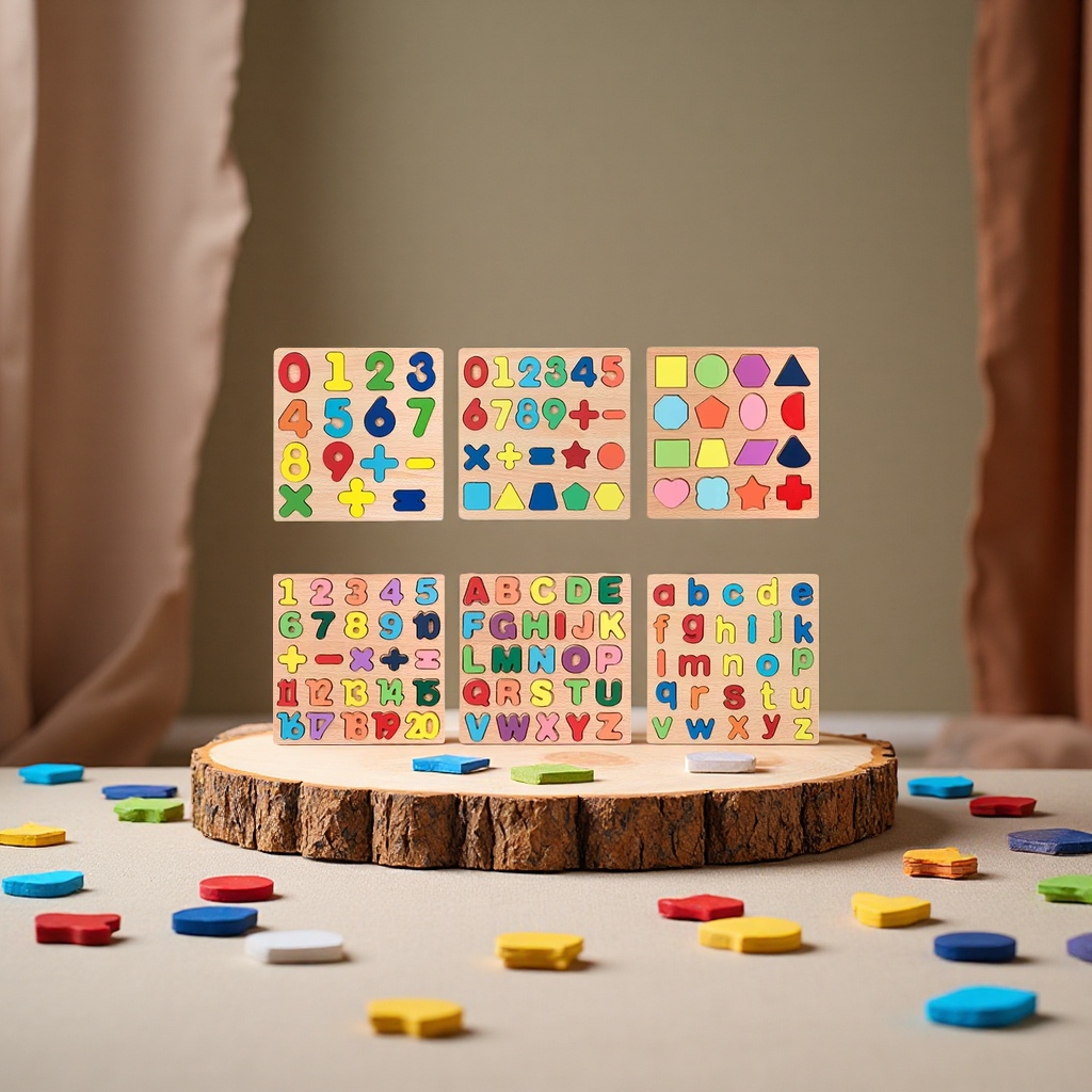 智益拼图玩具儿童益智早教开发智力启蒙学习